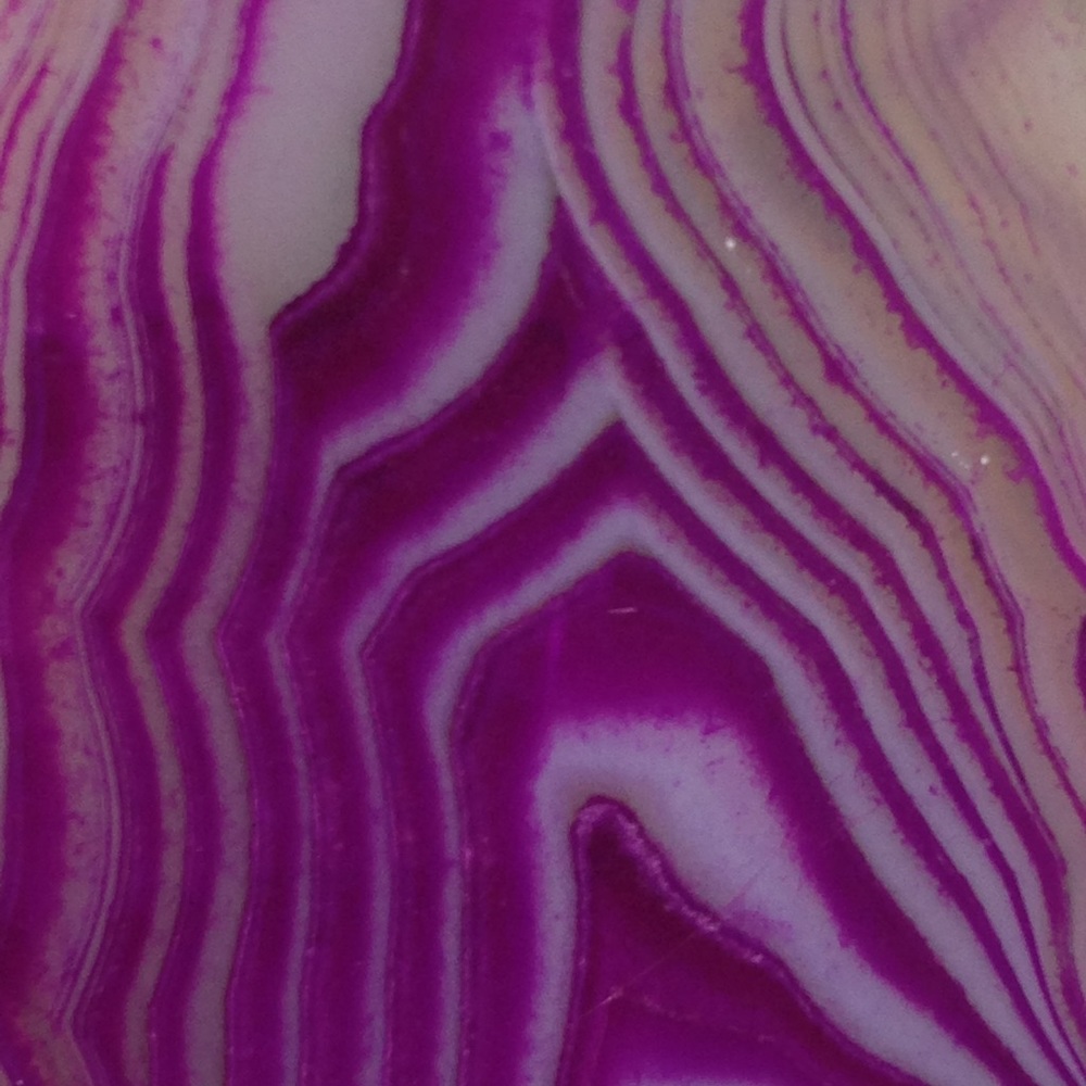 Crazy Lace Agate Necklace on Waxed Cotton Cord - Picture 6 of 12